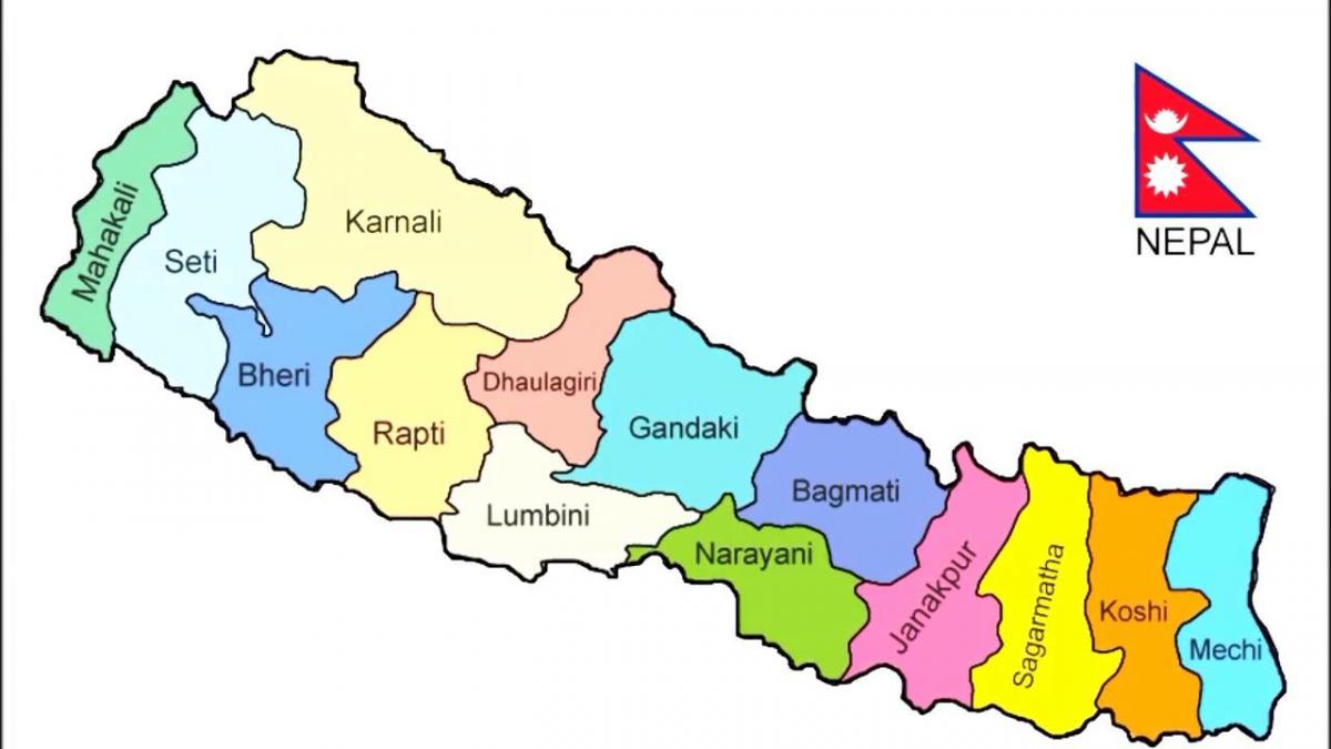 Ramani ya nepal picha