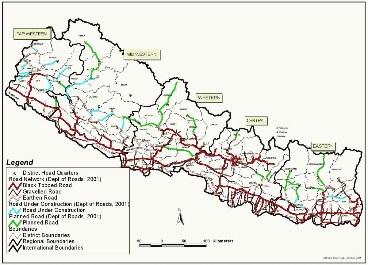 nepal ramani na barabara