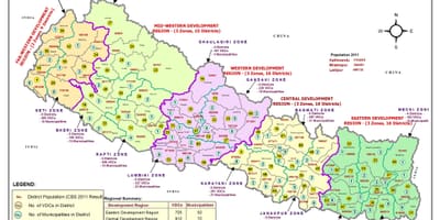 Ramani ya gis nepal