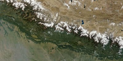 Ramani ya satellite nepal kuishi